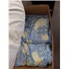 Image 2 : ONE BOX OF COMFORTERS, PILLOW AND CASES