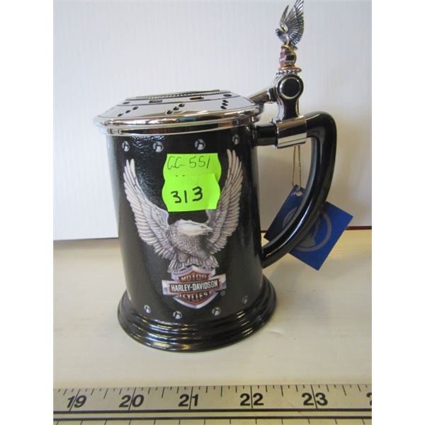 HARLEY DAVIDSON HERITAGE SOFT TAIL CLASSIC COLLECTOR TANKARD