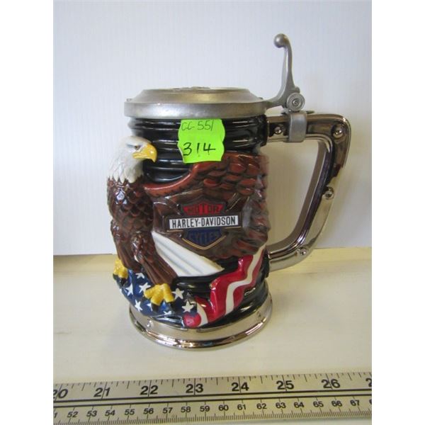 HARLEY DAVIDSON EAGLE TANKARD