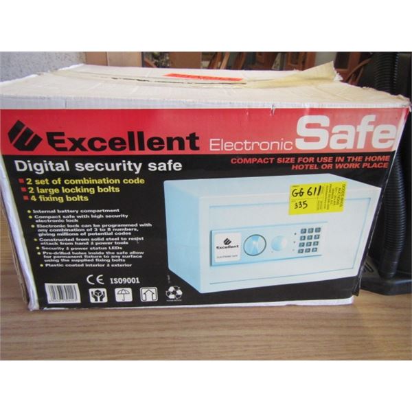 EXCELLANT ELECTRONIC SAFE IN BOX