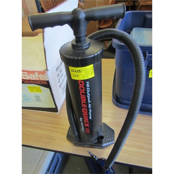 HIGH OUTPUT DOUBLE QUICK 3 AIR PUMP