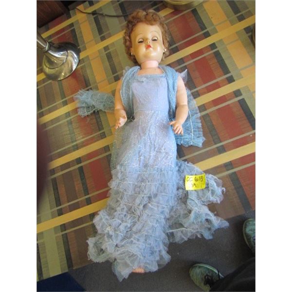 ANTIQUE DOLL NUMBERED 107