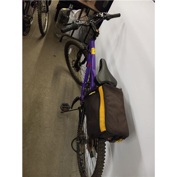 PURPLE SCHWINN MOUNTAIN BIKE