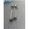 Image 1 : ONE AS IS POULAN 16" WEED WACKER AND ONE ECHO WEED WACKER BOTH GAS