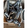 Image 3 : TWO TOTES OF PLUMBING PIPE, ASSORTED SPRINKLER HEADS ETC