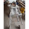 Image 1 : RIDGID TILE SAW ON FOLDING STAND