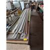 Image 1 : LOT OF IPEX WHITE AND GREY PIPE WITH BRACKETS ETC