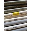 Image 2 : LOT OF IPEX WHITE AND GREY PIPE WITH BRACKETS ETC
