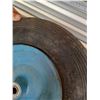 Image 3 : TWO MATCHING 4.00-6NHS TIRES ON RIM. ONE 4.80/4.00-8 TIRE ON RIM