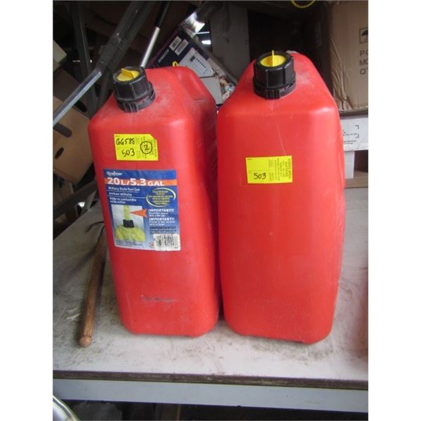 2-20 LITER JERRY CANS