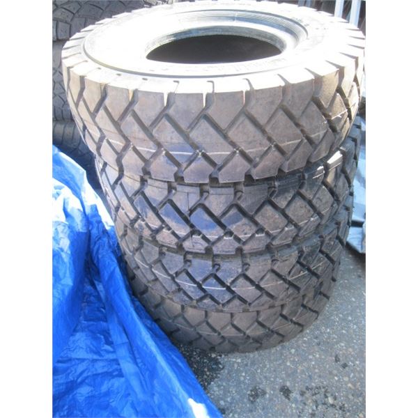 4 CONTINENTAL 7.00R12 16PR FORKLIFT TIRES