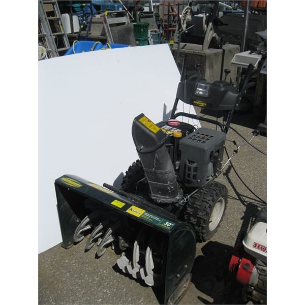 YARDWORKS 30" 375 CC SNOW BLOWER