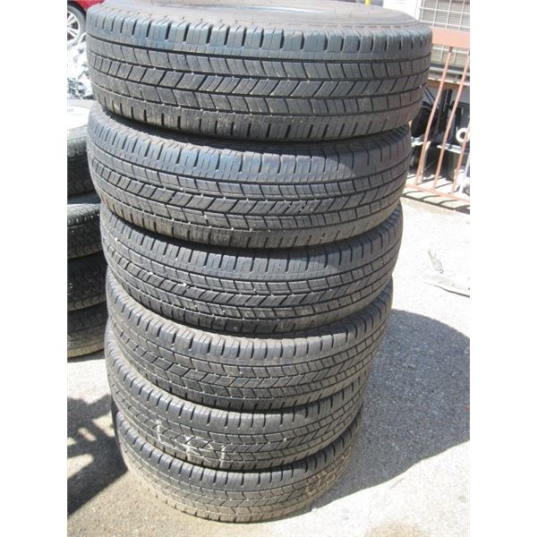 6-LP235/80R17 TIRES