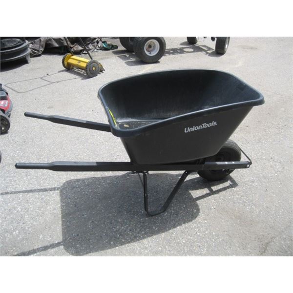 UNIONTOOLS BLACK WHEELBARROW