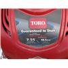 Image 3 : TORRO GAS POWERED 22" SELF PROPEL LAWN MOWER WITH GAS CAN