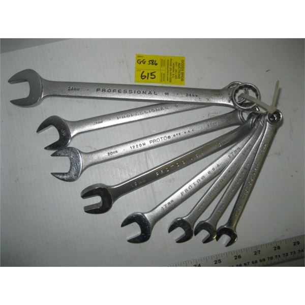 BUNDLE OF PRO COMBO WRENCHES