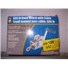 Image 1 : POWERFIST 600 LB HAND WINCH WITH CABLE IN BOX