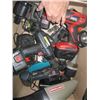 Image 2 : BOX OF AS IS DRILLS, CHARGERS AND BATTERIES ETC