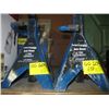 Image 1 : PR OF 2 TON AXLE STANDS
