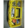 Image 2 : PLASTIC TOOL BOX WITH ASSORTED TOOLS