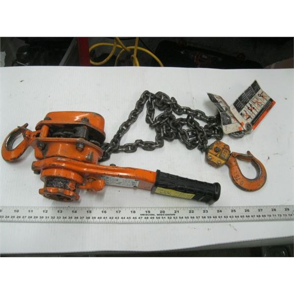 3/4 TON LEVER HOIST