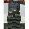 Image 1 : JOBMATE PLASTIC DRILL BIT KIT WITH SLIDE OUT DRAWERS