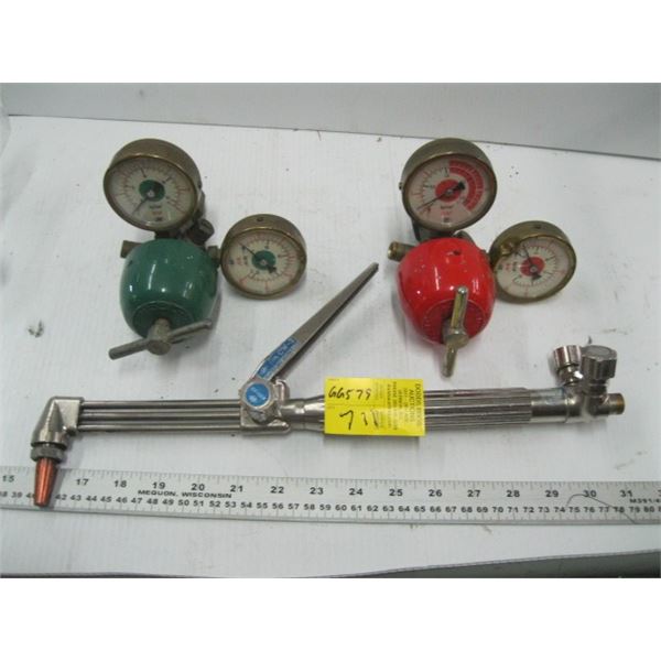 WELDING TORCHES AND GAUGES