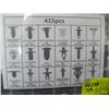Image 2 : BOX OF NEW TRAILER LIGHTS AND 415 PCE AUTOMOTIVE INTERIOR PANEL CLIPS