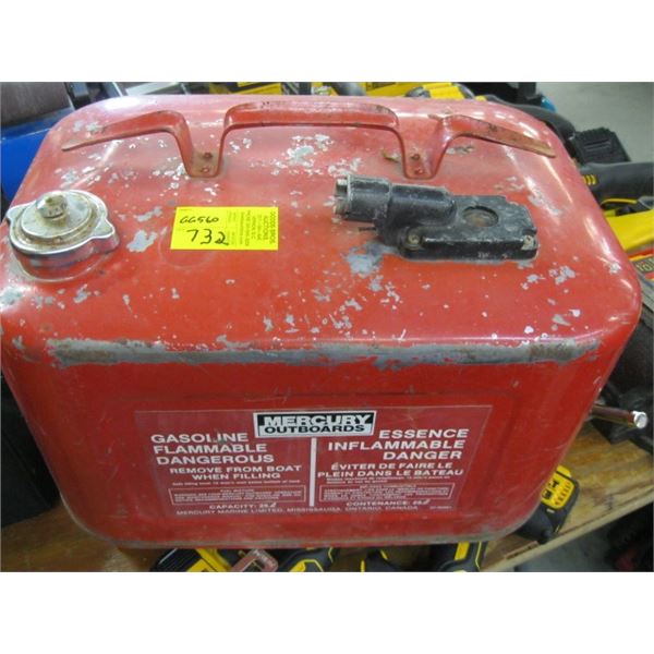 MERCURY BOAT MOTOR GAS CAN