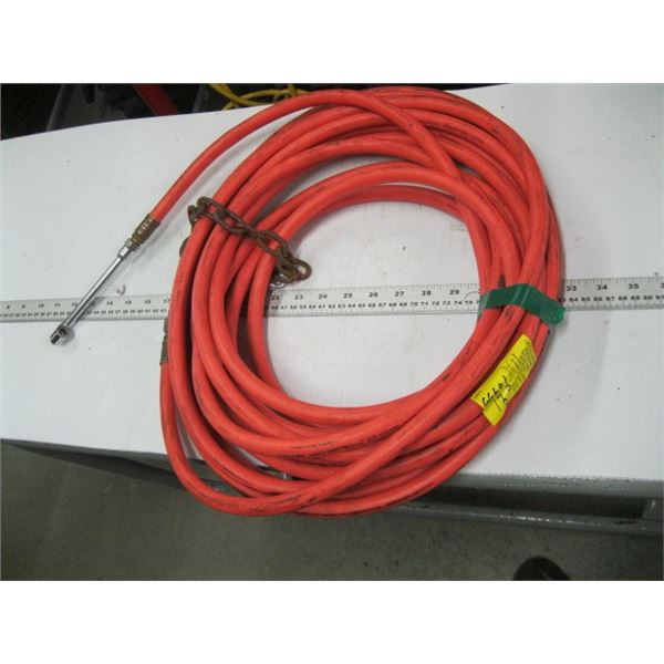 ORANGE AIR LINE WITH TIRE FILLER