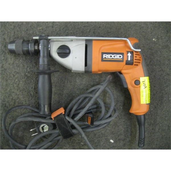 RIDGID CORDED HAMMER DRILL