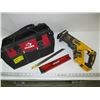 Image 1 : HUSKY BAG WITH DEWALT 20 VOLT MAX SAWZALL WITH BLADES NO CHARGER NO BATTERY