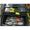 Image 1 : SMALL BLACK TOOL BOX WITH ASSORTED TOOLS