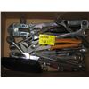 Image 1 : FLAT OF WRENCHES, BOLT CUTTERS ETC