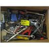 Image 1 : FLAT OF ASSORTED WRENCHES, SCREW DRIVERS WETC