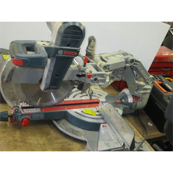 BOSCH DUAL BEVEL HINGE SLIDE MITER SAW