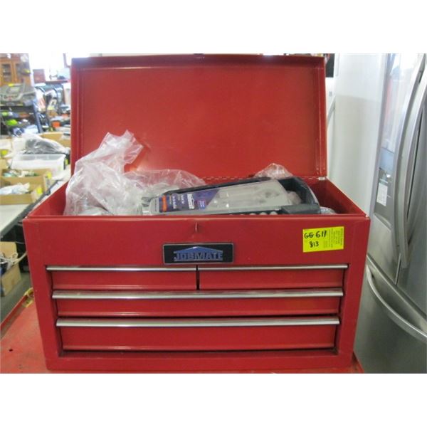 JOBMATE TOOL BOX AND CONTENTS