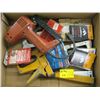 Image 1 : BOX OF STAPLERS AND STAPLES