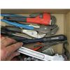 Image 2 : FLAT OF ASSORTED BOLT CUTTERS, HAND TOOLS ETC