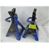 Image 1 : PR OF 3 TON AXLE STANDS.