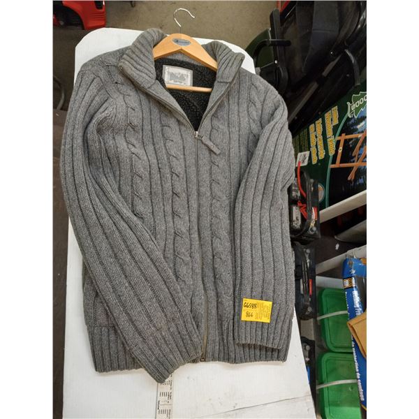 MENS GREY SWEATER