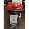 Image 1 : RED BBQ WITH NEW BAG OF BRIQUETTES