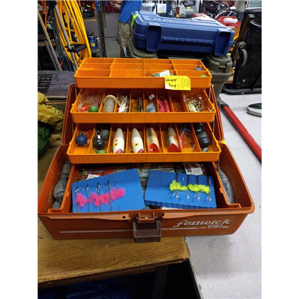 TACKLE BOX WITH CONTENTS