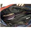 Image 2 : VICTOR RACKET BAG WITH TENNIS BALLS AND RACKETS