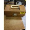 Image 2 : OLDPAL WOODSTREAM TACKLE BOX WITH MISC TACKLE