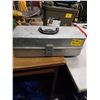 Image 2 : METAL TACKLE BOX WITH MISC. TACKLE