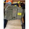 Image 2 : 2 CARRY BAGS, BASEBALL BAT, GOLF CLUB AND BLACK PLASTIC CARRY CASE.