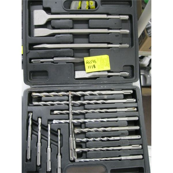 HAMMER DRILL BIT SET 17 PC