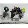 Image 1 : COLEMAN COMPASS, PETZL LIGHT AND A COLEMAN SHARPENING STONE