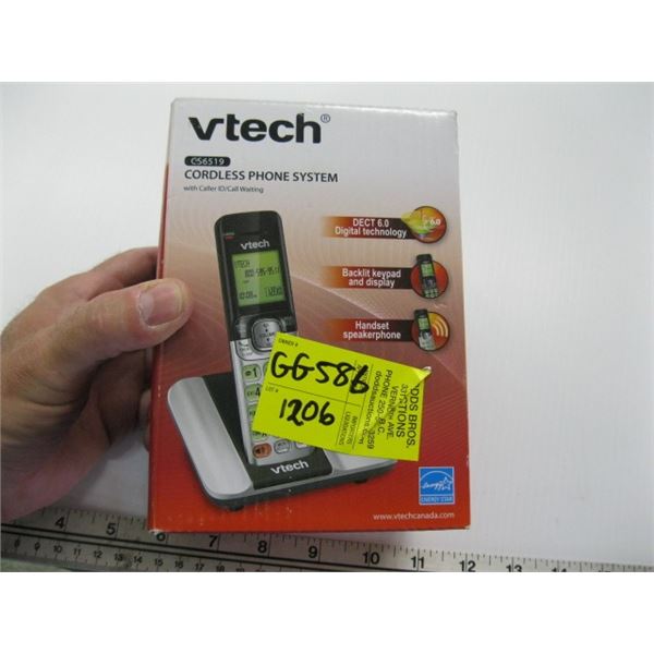 V-TECH CORDLESS PHONE SYSTEM IN BOX